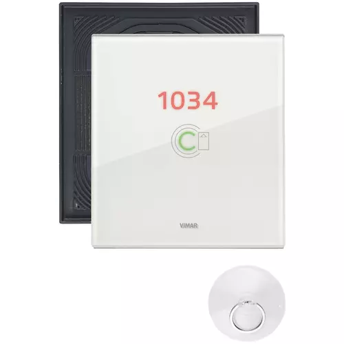 Vimar - 0K21666.70.03 - Πλαίσιο 3Μ transp.NR white diamond IP5