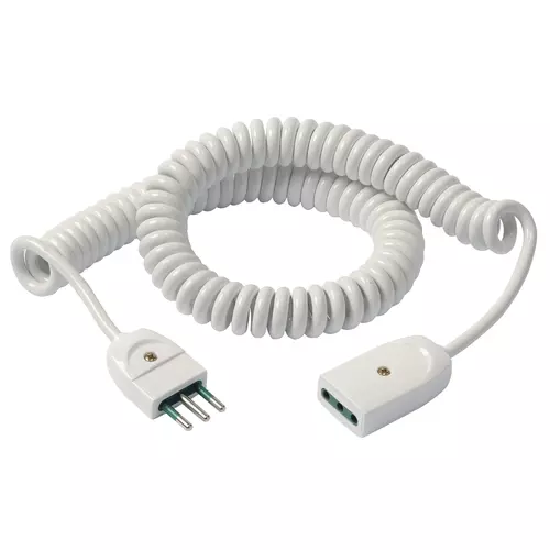 Set Cavi Prolunga 6 10 15 Piedi Set Di 3 Cavi Di Prolunga Bianchi - 6, 10 E 15 Piedi, 16/2, Per Interno/Esterno, Iron Forge Tools Filo Per Recinto Elettrico