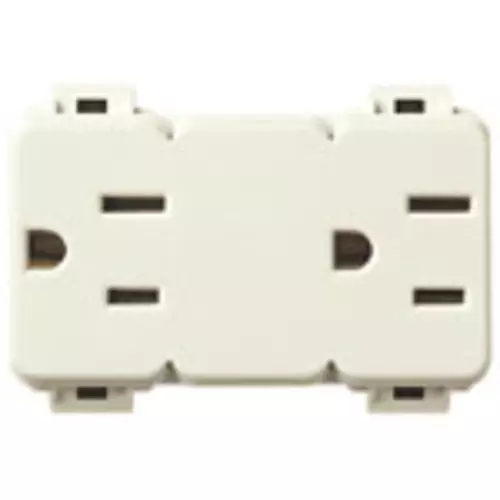 Vimar - 10196 - Two 2P+E 15A USA+SASO outlets