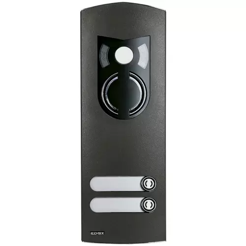 Vimar - 1222/35 - Placca a/v 2M IK10 2 tasti grigio sablé