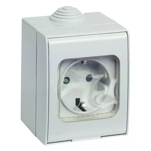 Vimar - 12330 - IP55 2P+E 16A German SICURY outlet