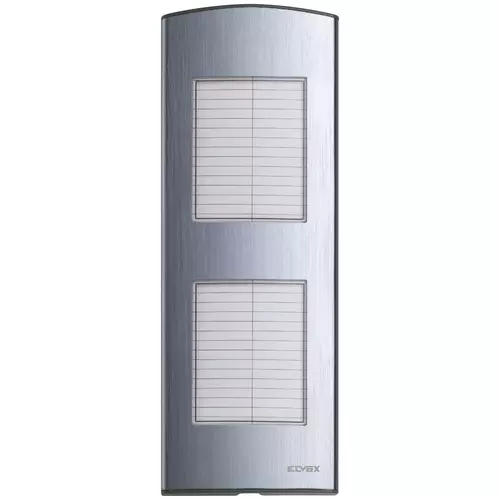 Vimar - 132N - Placca suppl. 2M 2 cartelli alluminio