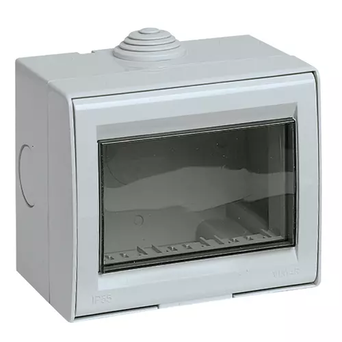 Vimar - 13533 - Contenitore IP55 3M Idea/8000sp grigio