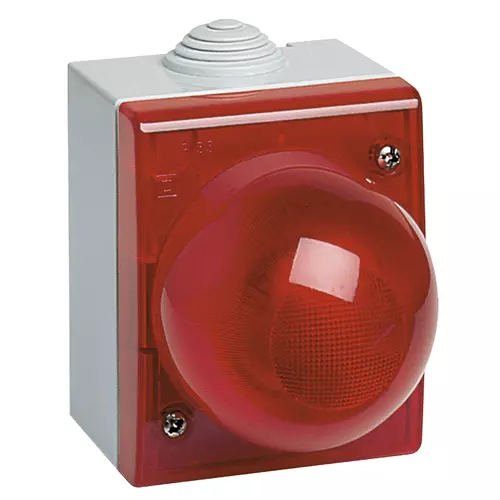 Vimar - 13660.R - Segnalatore IP55 diffusore rosso