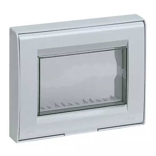 Vimar - 13733.Q - Calotta IP55 3M Idea/8000sp grigio