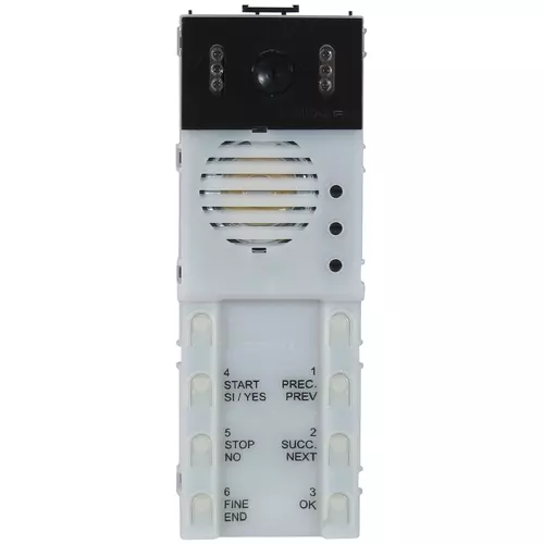 Vimar - 13F5 - 8-button colour ent. panel Due Fili unit