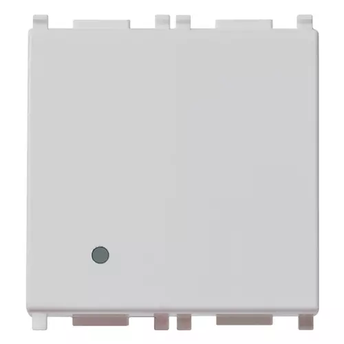 Vimar - 14000.2.SL - Interruptor 1P 10AX 2M Silver