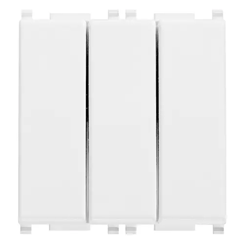 Vimar - 14003 - Trois interrupteurs 1P 20AX blanc