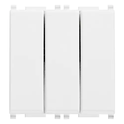 Vimar - 14007 - Three 1P 20AX 2-way switches white