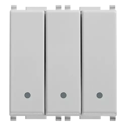 Vimar - 14007.SL - Three1P 20AX 2-way switches Silver