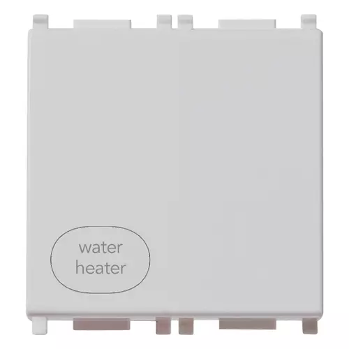 Vimar - 14016.2.WH.SL - Interruptor 2P20AX WATER/HEATER 2M Silve