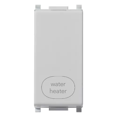 Vimar - 14016.WH.SL - Interrupteur 2P 20AX WATER/HEATER Silver