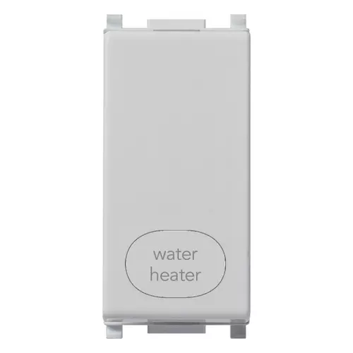 Vimar - 14016.WH.SL - Interruttore 2P 20AX WATER/HEATER Silver