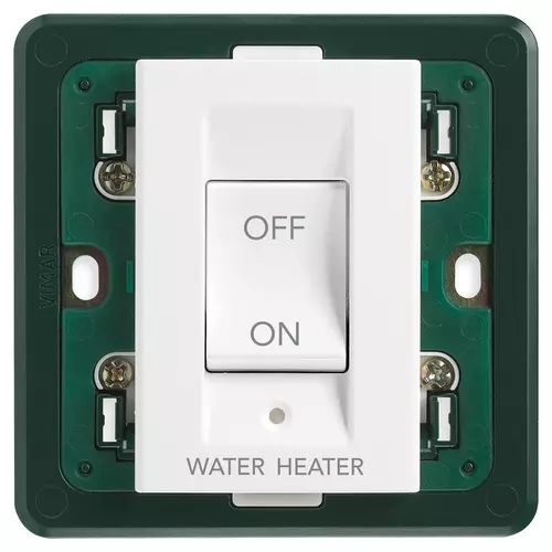 Vimar - 14017.WH - Interruptor 2P 32A WATER/HEATER blanco