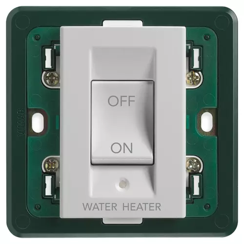 Vimar - 14017.WH.SL - Interruptor 2P 32A WATER/HEATER Silver