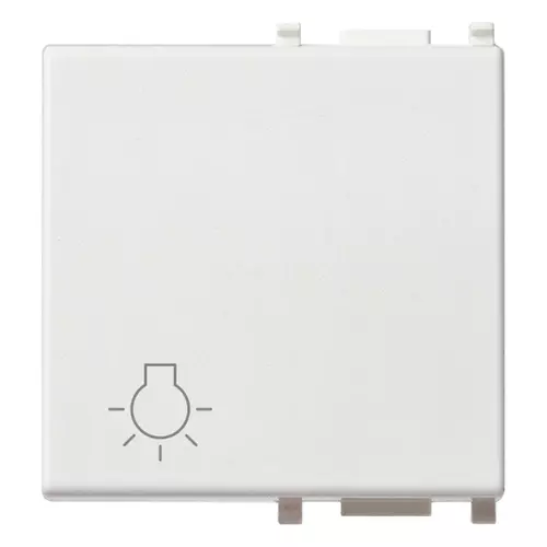 Vimar - 14022.L - Touche 2M symbole lumière blanc