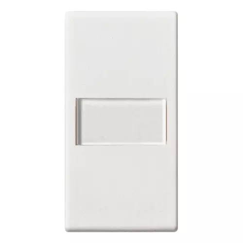 Vimar - 14029 - Touche 1M + porte-étiquette blanc