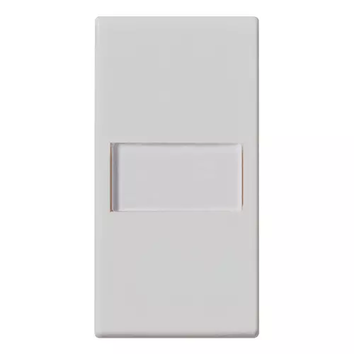 Vimar - 14029.SL - Button 1M +name-plate Silver