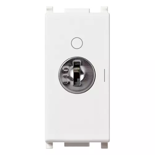 Vimar - 14083.CU - Interruptor 2P 16AX +llave 000 blanco