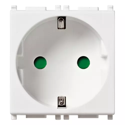 Vimar - 14208.FX - 2P+E16A DE SICURY outlet screwless white