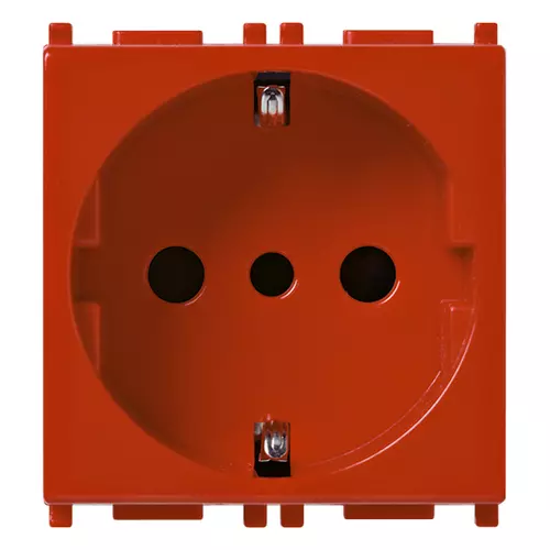 Vimar - 14209.R - 2P+E 16A P30 outlet red