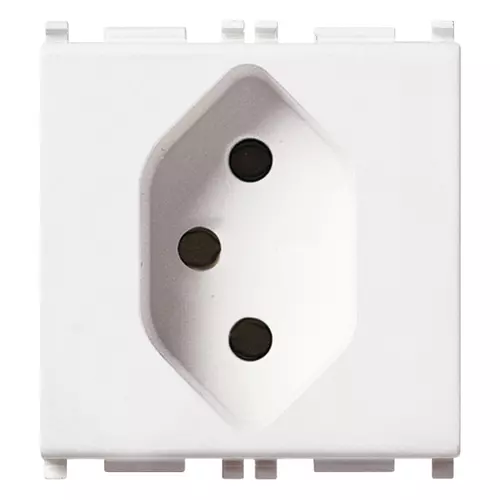 Vimar - 14226 - 2P+E 10A Swiss 13 type outlet white