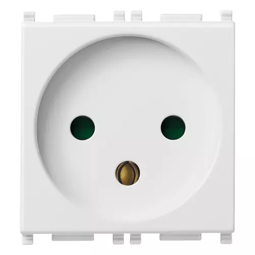 Vimar - 14240 - 2P+E 16A Israeli SICURY outlet white