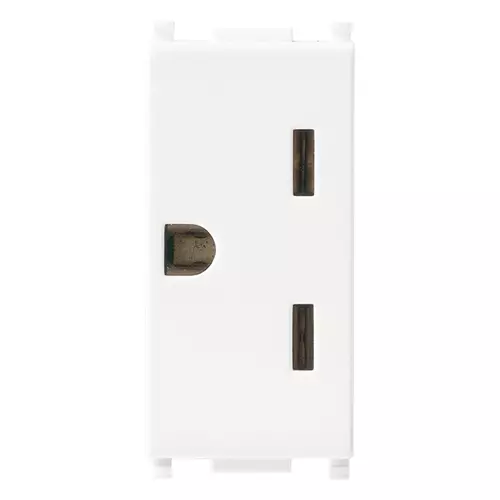 Vimar - 14247 - 2P+E 15A American outlet white