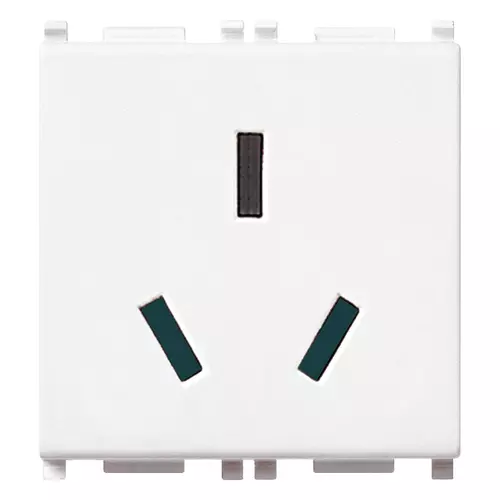 Vimar - 14254 - 2P+E 16A Chinese SICURY outlet white