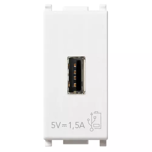 Vimar - 14292 - USB-Netzgerät 5V 1,5A 1M weiß