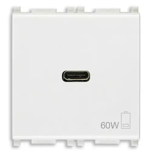 Vimar - 14298.60 - C-USB supply unit 60W PD white