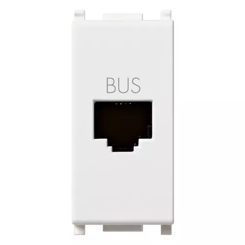 Vimar - 14329 - Presa RJ11 speciale per BUS bianco