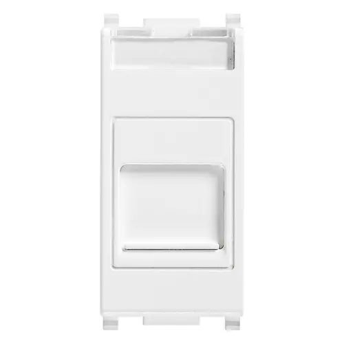 Vimar - 14337.6 - Toma RJ45 Cat6 UTP+tapa blanco