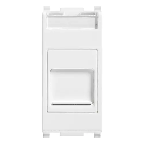 Vimar - 14337.C - Adattatore portello RJ45 Keystone bianco