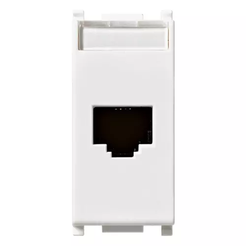 Vimar - 14339.15 - RJ45 Cat6A Netsafe UTP outlet white