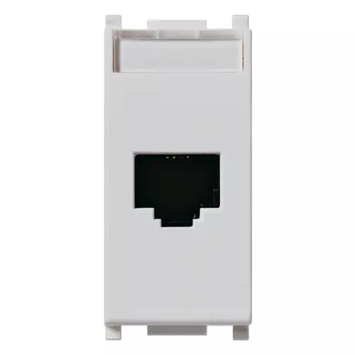 Vimar - 14339.15.SL - RJ45 Cat6A Netsafe UTP outlet Silver