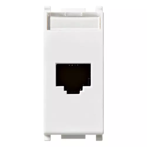 Vimar - 14339.16 - RJ45 Cat6A Netsafe FTP outlet white