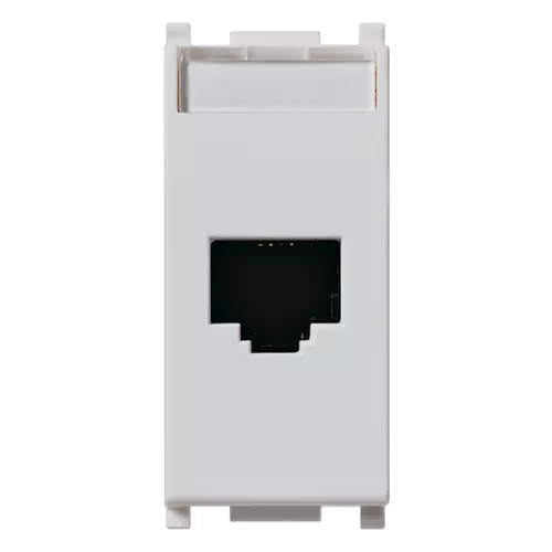 Vimar - 14339.6.SL - Steckd. RJ45 Netsafe Kat6 UTP 110 Silver