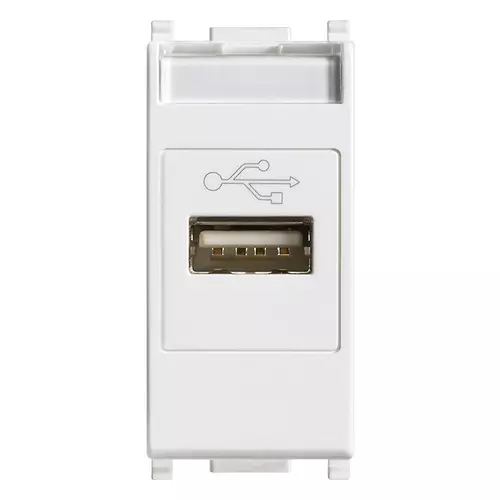 Vimar - 14345 - USB socket connector white