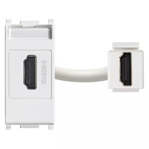 Vimar - 14346 - Κοννέκτορας HDMI, λευκό