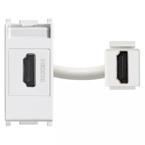 Vimar - 14346 - Steckdose HDMI weiß