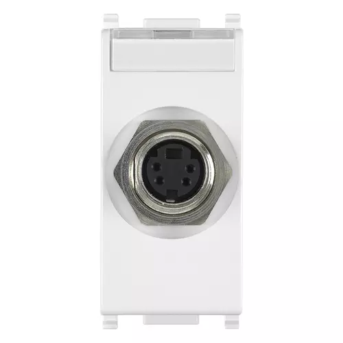 Vimar - 14347 - S-Video socket connector white
