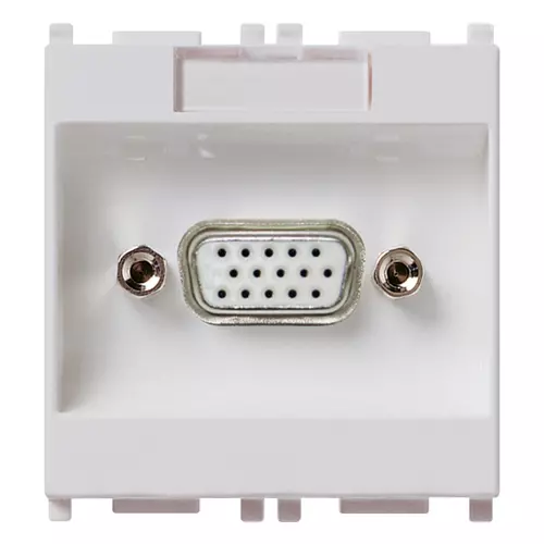 Vimar - 14348.SL - VGA 15P socket connector Silver
