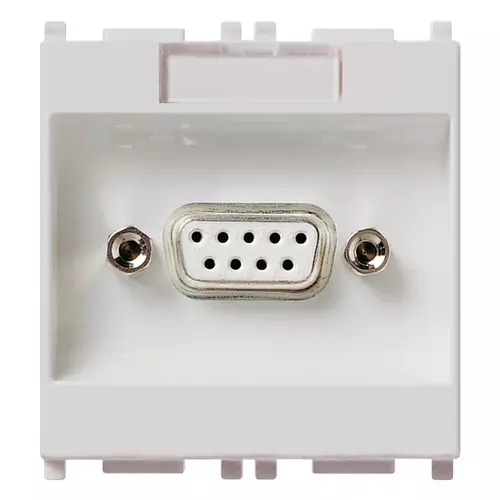 Vimar - 14365.SL - 9P D SUB socket connector Silver