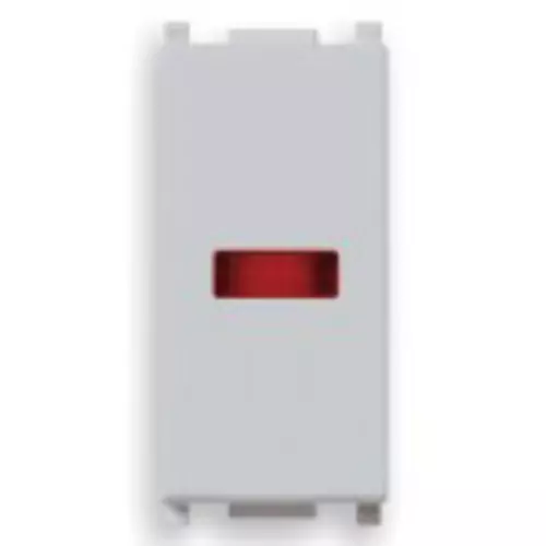 Vimar - 14386.R.SL - Voyant diffuseur rouge Silver