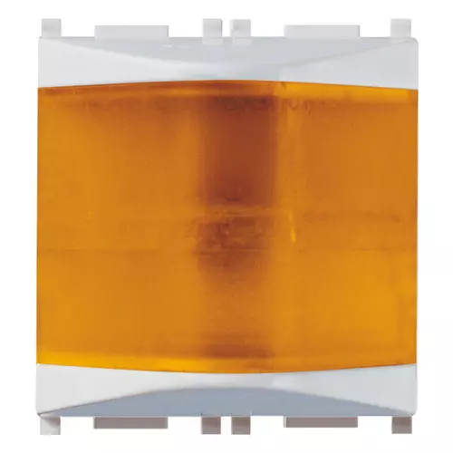 Vimar - 14387.A.SL - Piloto prismático anaranjado Silver