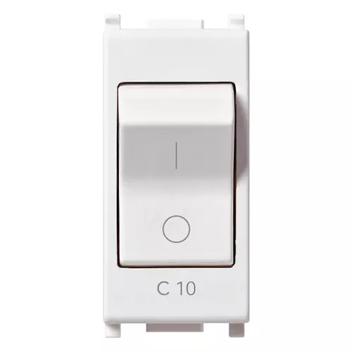 Vimar - 14404.10 - Interruptor MT 1P C10 120-230V blanco