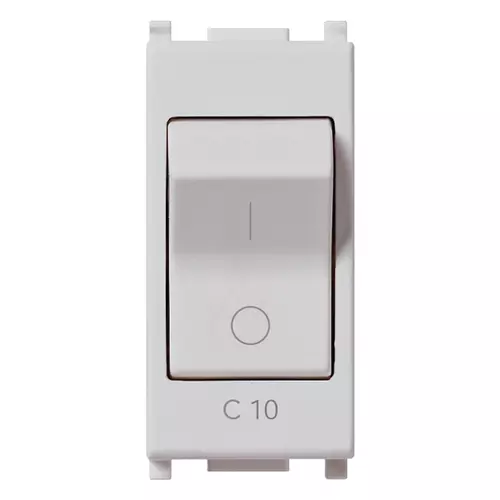 Vimar - 14404.10.SL - Interruptor MT 1P C10 120-230V Silver