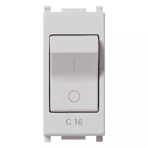 Vimar - 14404.16.SL - Interruptor MT 1P C16 120-230V Silver