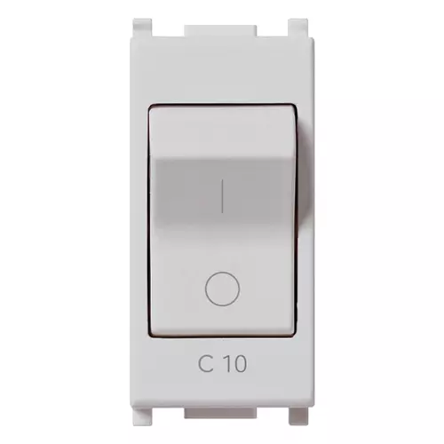 Vimar - 14405.10.SL - Interruptor MT 1P+N C10 120-230V Silver